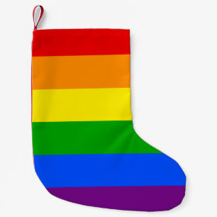 REGENBOGEN KLEINER WEIHNACHTSSTRUMPF