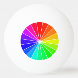 Regenbogen-Klingeln Pong Tischtennisball