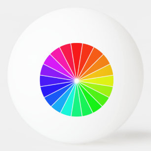 Regenbogen-Klingeln Pong Tischtennisball
