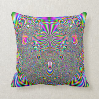 Regenbogen-Koala-Bärn-Fraktal-Druck Kissen