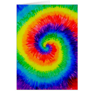 Regenbogen-Krawatten-Alkohol-Tinte