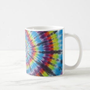 Regenbogen-Krawatten-Strudel-Kaffee-Tasse Kaffeetasse