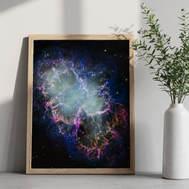 Regenbogen-Krebsnebel 8x10 Poster (Rainbow Crab Nebula 8x10 Poster)
