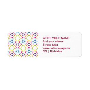 Regenbogen-Labels