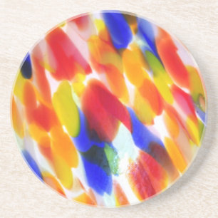 Regenbogen-Lampen-Schatten Untersetzer