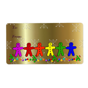 Regenbogen-Lebkuchen