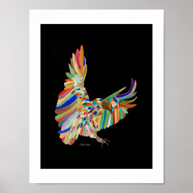 Regenbogen LeeMarie's Creative Design Poster (Vorne)