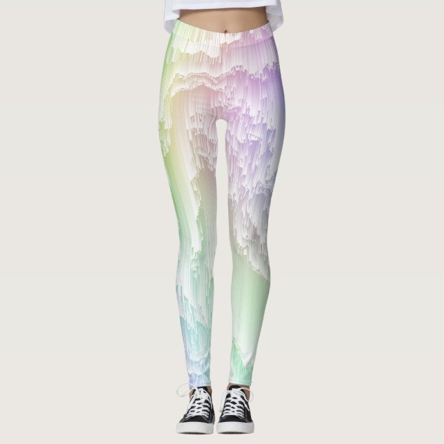 Regenbogen Leggings (Vorderseite)