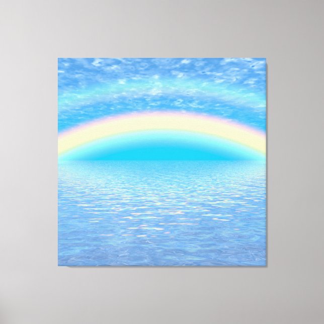 Regenbogen Leinwanddruck (Vorderseite)