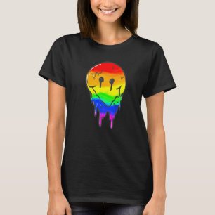 Regenbogen Lesbisch Gay Eis Lgbt Pride T-Shirt