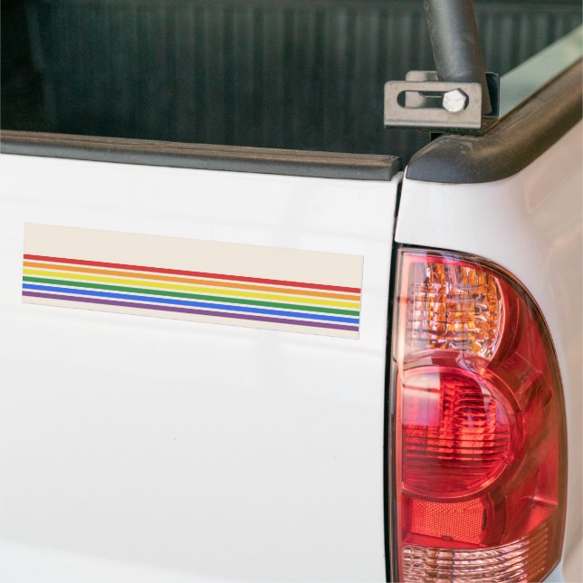 Regenbogen-LGBTQ-Flagge Autoaufkleber (Auf Lkw)