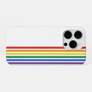Regenbogen-LGBTQ-Flagge iPhone 16 Pro Hülle