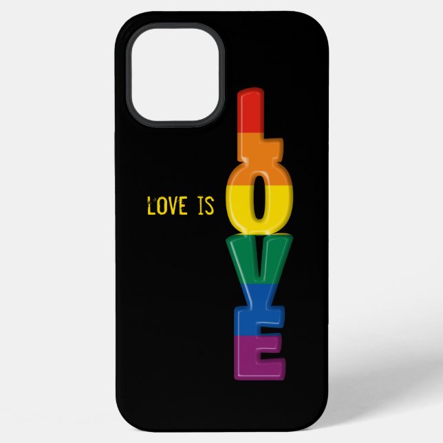 Regenbogen-Liebe Case-Mate iPhone-Hülle iPhone Hülle (Rückseite)