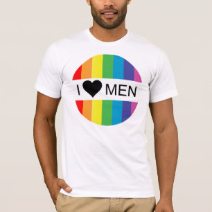 Regenbogen-Liebe. Männer des Herzens I T-Shirt