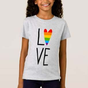 Regenbogen-Liebe T-Shirt