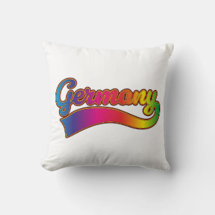 Regenbogen-Logo Deutschland Kissen