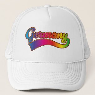 Regenbogen-Logo Deutschland Truckerkappe