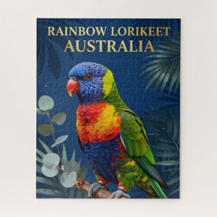 🦜 Regenbogen-Lori Australien Tropischer Vogel Puzzle