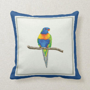 Regenbogen Lorikeet Kissen - ursprüngliche