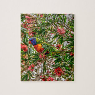 REGENBOGEN LORIKEET LÄNDLICHES QUEENSLAND PUZZLE