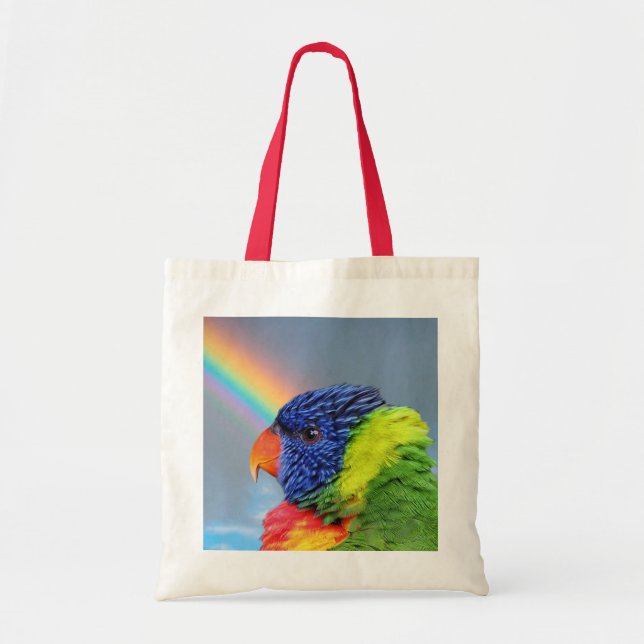 Regenbogen Lorikeet Tragetasche (Vorne)