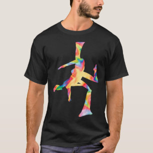 Regenbogen-Luft-Yoga-Luft-Yogini 1 T-Shirt