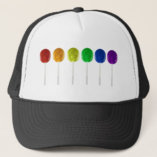 Regenbogen-Lutscher Truckerkappe