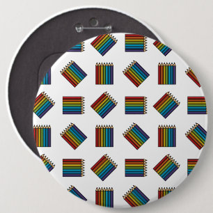 Regenbogen‑Malstifte Button