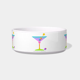 REGENBOGEN-MARTINI-COCKTAIL-IMBISS-SCHÜSSEL NAPF