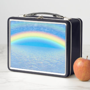 Regenbogen Metall Brotdose