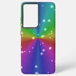Regenbogen mit Sternen Samsung Galaxy Hülle