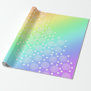 Regenbogen mit Wrapping Paper Geschenkpapier