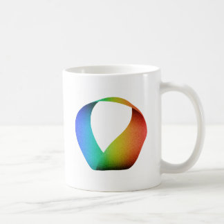 Regenbogen Mobius Streifen Tasse