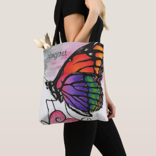 Regenbogen-Monarchfalter-bunte Fantasie-Kunst