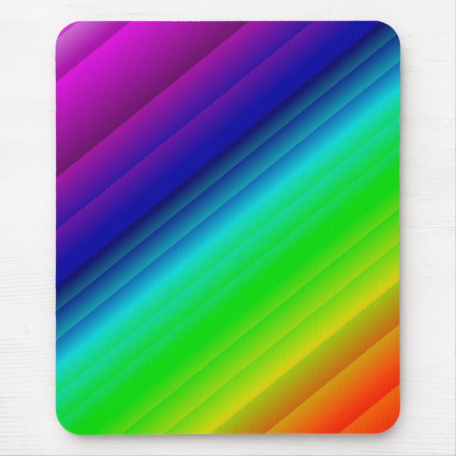 Regenbogen Mousepad (Vorne)