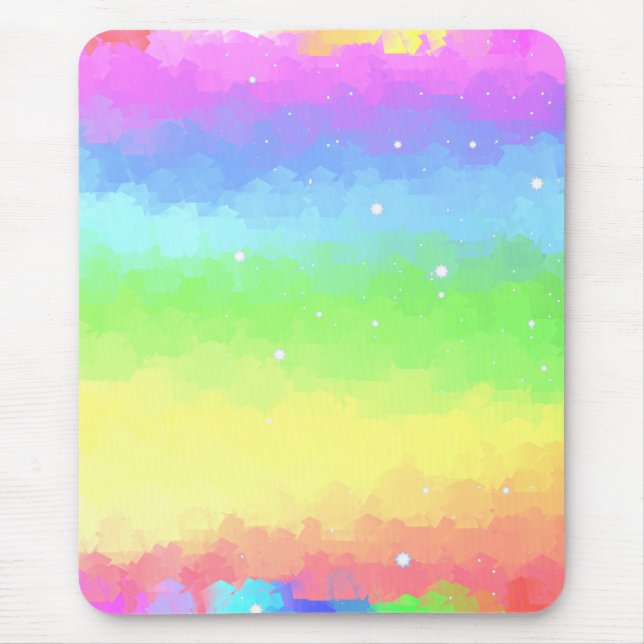 Regenbogen Mousepad (Vorne)