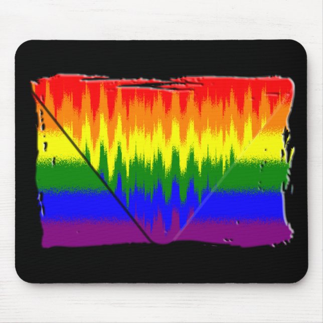Regenbogen Mousepad (Vorne)