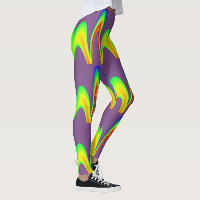 Regenbogen M's Leggings (Rechts)