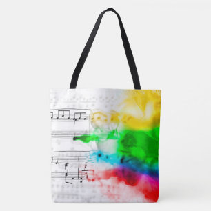 Regenbogen-Musiknoten