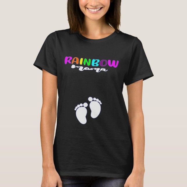 REGENBOGEN Mutter T-Shirt (Vorderseite)