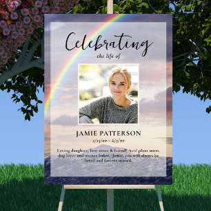 Regenbogen, Nature Celebration of Life Foto Beerdi Poster