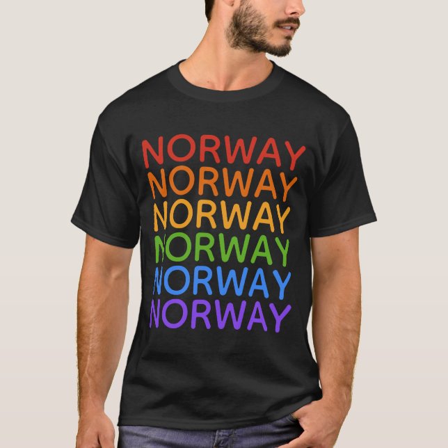Regenbogen Norwegen Shirts und Jacken (Vorderseite)