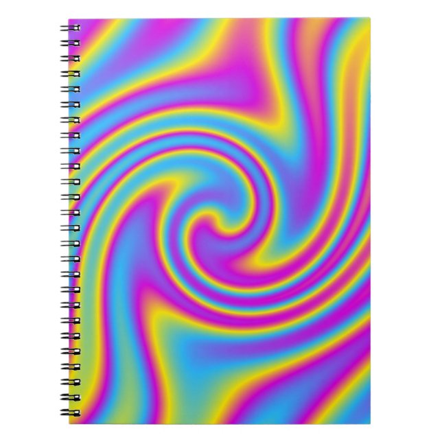 Regenbogen Notizblock (Vorderseite)