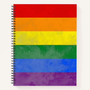 Regenbogen Notizbuch