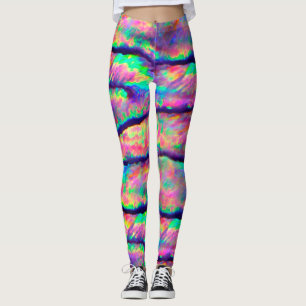 Regenbogen-Ohrschnecke Leggings