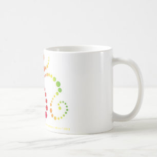 REGENBOGEN-OM-Tasse Kaffeetasse