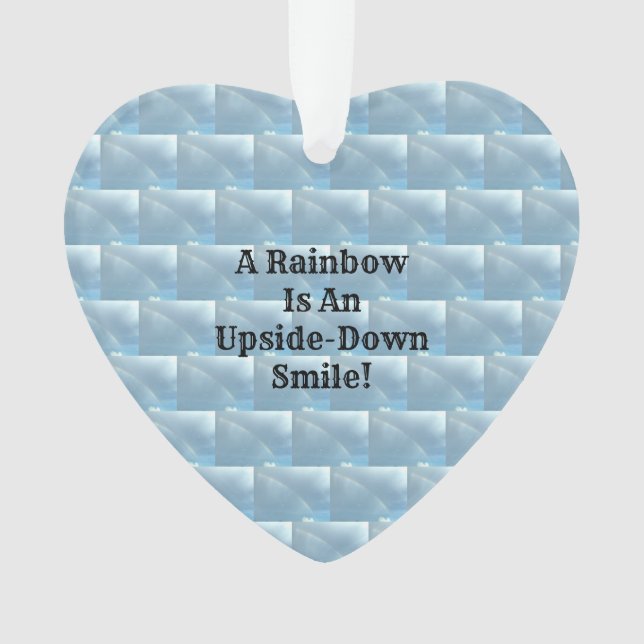 Regenbogen! Ornament (Vorderseite)