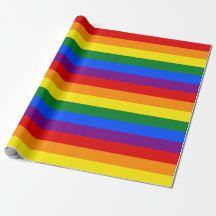 Regenbogen-Packpapier