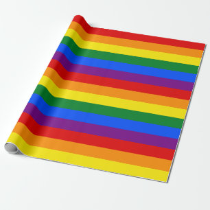 Regenbogen-Packpapier Geschenkpapier