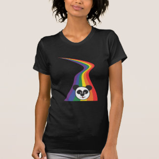 Regenbogen-Panda T-Shirt